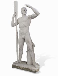 Antonio Maria Morera : Navigatore  - Asta Scultura del XIX e XX secolo - Associazione Nazionale - Case d'Asta italiane