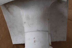 Adelaide Pandiani Maraini : Busto virile  - Asta Scultura del XIX e XX secolo - Associazione Nazionale - Case d'Asta italiane