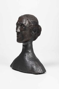 Zaccaria Drosera : Busto femminile, 1979  - Asta Scultura del XIX e XX secolo - Associazione Nazionale - Case d'Asta italiane