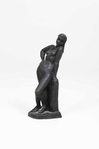 Quinto Martini : Nudo femminile  - Asta Scultura del XIX e XX secolo - Associazione Nazionale - Case d'Asta italiane