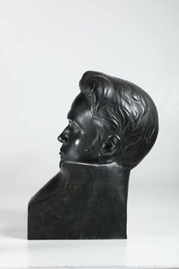 Beethoven. Attribuito ad Armando Vassallo (1892-1952)  - Asta Scultura del XIX e XX secolo - Associazione Nazionale - Case d'Asta italiane