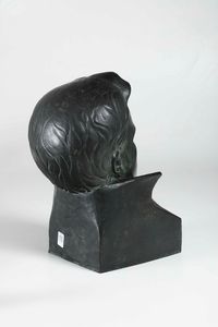 Beethoven. Attribuito ad Armando Vassallo (1892-1952)  - Asta Scultura del XIX e XX secolo - Associazione Nazionale - Case d'Asta italiane