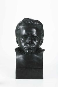 Beethoven. Attribuito ad Armando Vassallo (1892-1952)  - Asta Scultura del XIX e XX secolo - Associazione Nazionale - Case d'Asta italiane