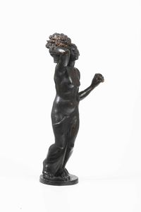 Giorgio Rossi : Figura femminile (Pomona?), 1923  - Asta Scultura del XIX e XX secolo - Associazione Nazionale - Case d'Asta italiane