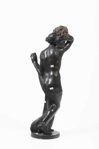 Giorgio Rossi : Figura femminile (Pomona?), 1923  - Asta Scultura del XIX e XX secolo - Associazione Nazionale - Case d'Asta italiane