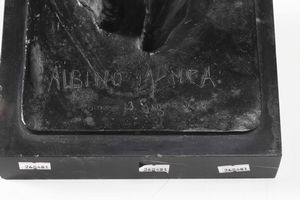 Albino Manca : Christine Blair (figlia dell'ambasciatore americano a Roma), 1936  - Asta Scultura del XIX e XX secolo - Associazione Nazionale - Case d'Asta italiane