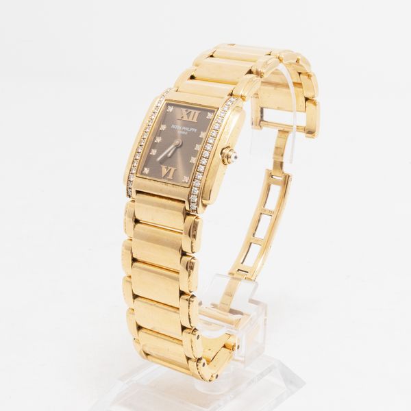 Patek Philippe Twenty-4 orologio da polso donna ref. 4910/11R  - Asta Gioielli e Orologi - Associazione Nazionale - Case d'Asta italiane