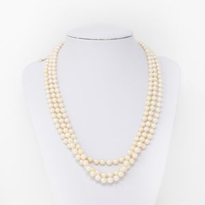 Collana di perle coltivate  - Asta Gioielli e Orologi - Associazione Nazionale - Case d'Asta italiane