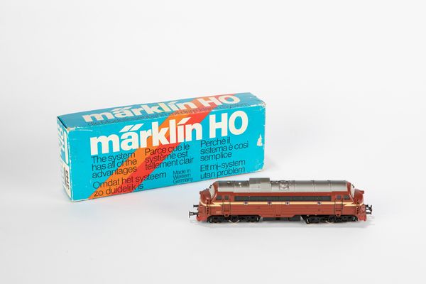 Marklin : Locomotiva diesel H0 3143  - Asta Giocattoli d'Epoca - Associazione Nazionale - Case d'Asta italiane