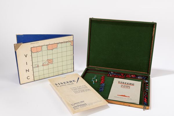 Editrice Giochi : Gioco in scatola - Battaglia navale Vincere! La guerra navale  - Asta Giocattoli d'Epoca - Associazione Nazionale - Case d'Asta italiane