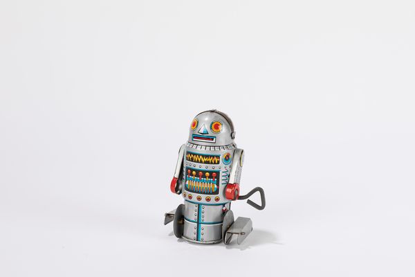 S.Y. : Walking Robot Grigio  - Asta Giocattoli d'Epoca - Associazione Nazionale - Case d'Asta italiane