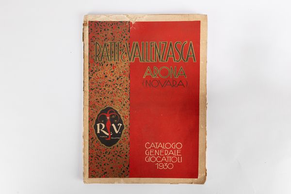 Ratti e Vallanzasca - Catalogo generale giocattoli  - Asta Giocattoli d'Epoca - Associazione Nazionale - Case d'Asta italiane
