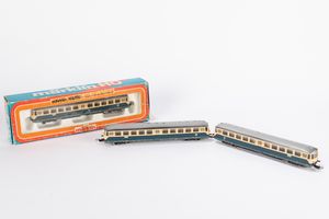 Marklin - Automotrice e vagoni HAMO H0 8328/8428