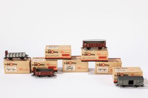 Rivarossi - Lotto di 7 vagoni serie TrenH0bby
