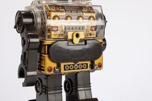 Japan SH : Piston Robot  - Asta Giocattoli d'Epoca - Associazione Nazionale - Case d'Asta italiane