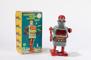 Linemar - Mechanical Walking Sparking Robot