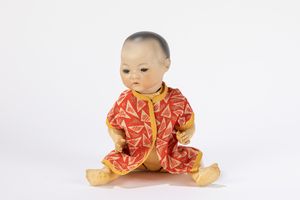 Armand Marseille - Bambola beb orientale in bisquit