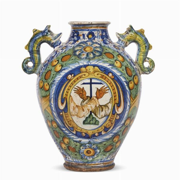 ORCIOLO, MONTELUPO, SECONDA MET� SECOLO XVI  - Asta ASTA A TEMPO | MONTELUPO: MAIOLICHE RINASCIMENTALI - Associazione Nazionale - Case d'Asta italiane