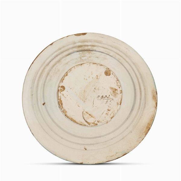 PIATTO, MONTELUPO, 1570-1590 CIRCA  - Asta ASTA A TEMPO | MONTELUPO: MAIOLICHE RINASCIMENTALI - Associazione Nazionale - Case d'Asta italiane