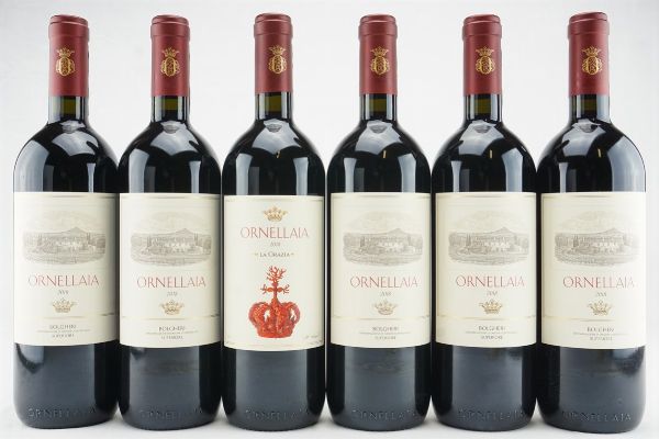 Ornellaia 2018  - Asta IL SIGNIFICATO DELLA PASSIONE - Vini Pregiati e da Collezione - Associazione Nazionale - Case d'Asta italiane