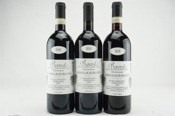 Barolo Monvigliero G. B. Burlotto  - Asta IL SIGNIFICATO DELLA PASSIONE - Vini Pregiati e da Collezione - Associazione Nazionale - Case d'Asta italiane