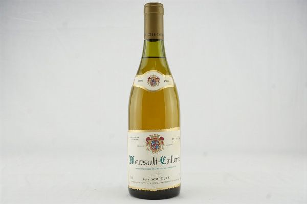 Meursault-Caillerets Domaine J.-F. Coche Dury 2006  - Asta IL SIGNIFICATO DELLA PASSIONE - Vini Pregiati e da Collezione - Associazione Nazionale - Case d'Asta italiane