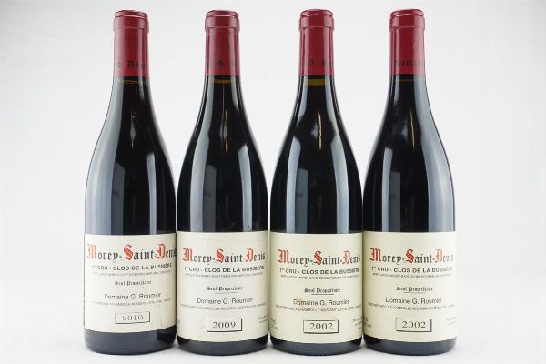 Morey-Saint-Denis Clos de la Bussi&egrave;re Domaine G. Roumier  - Asta IL SIGNIFICATO DELLA PASSIONE - Vini Pregiati e da Collezione - Associazione Nazionale - Case d'Asta italiane