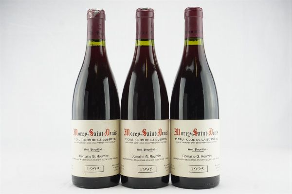 Morey-Saint-Denis Clos de la Bussi&egrave;re Domaine G. Roumier 1995  - Asta IL SIGNIFICATO DELLA PASSIONE - Vini Pregiati e da Collezione - Associazione Nazionale - Case d'Asta italiane