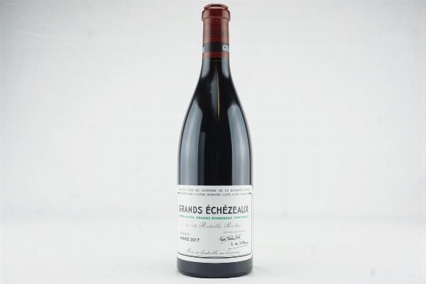 Grands &Eacute;ch&eacute;zeaux Domaine de la Roman&eacute;e Conti 2017  - Asta IL SIGNIFICATO DELLA PASSIONE - Vini Pregiati e da Collezione - Associazione Nazionale - Case d'Asta italiane