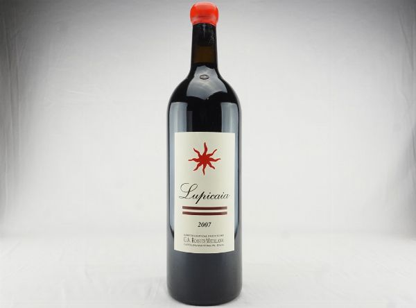 Lupicaia Castello del Terriccio 2007  - Asta IL SIGNIFICATO DELLA PASSIONE - Vini Pregiati e da Collezione - Associazione Nazionale - Case d'Asta italiane