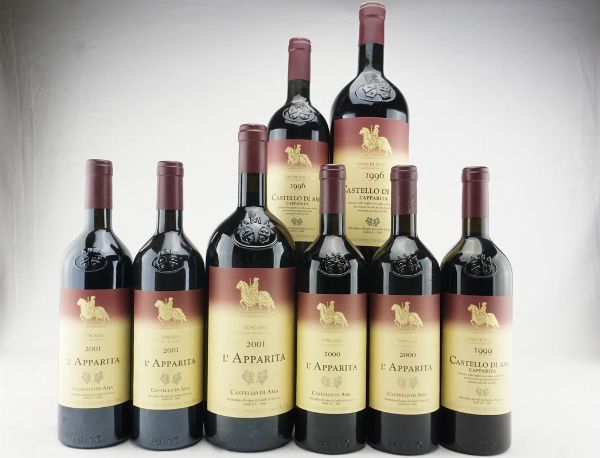 L&rsquo;Apparita Castello di Ama  - Asta IL SIGNIFICATO DELLA PASSIONE - Vini Pregiati e da Collezione - Associazione Nazionale - Case d'Asta italiane