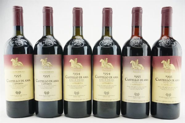 L&rsquo;Apparita Castello di Ama  - Asta IL SIGNIFICATO DELLA PASSIONE - Vini Pregiati e da Collezione - Associazione Nazionale - Case d'Asta italiane