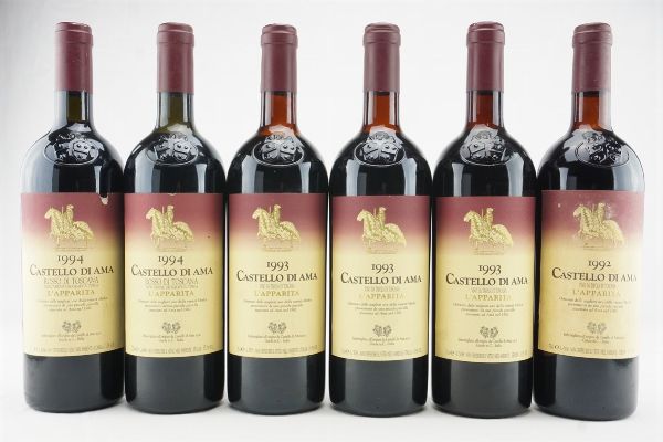 L&rsquo;Apparita Castello di Ama  - Asta IL SIGNIFICATO DELLA PASSIONE - Vini Pregiati e da Collezione - Associazione Nazionale - Case d'Asta italiane