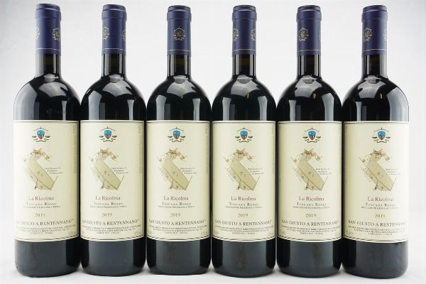 La Ricolma San Giusto a Rentennano 2019  - Asta IL SIGNIFICATO DELLA PASSIONE - Vini Pregiati e da Collezione - Associazione Nazionale - Case d'Asta italiane