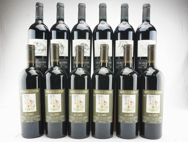 Selezione Castello di Querceto  - Asta IL SIGNIFICATO DELLA PASSIONE - Vini Pregiati e da Collezione - Associazione Nazionale - Case d'Asta italiane
