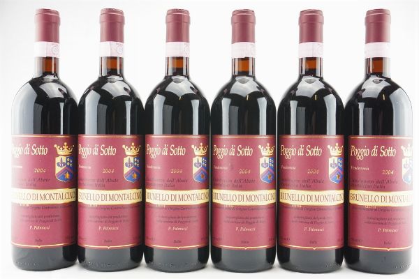 Brunello di Montalcino Poggio di Sotto 2004  - Asta IL SIGNIFICATO DELLA PASSIONE - Vini Pregiati e da Collezione - Associazione Nazionale - Case d'Asta italiane