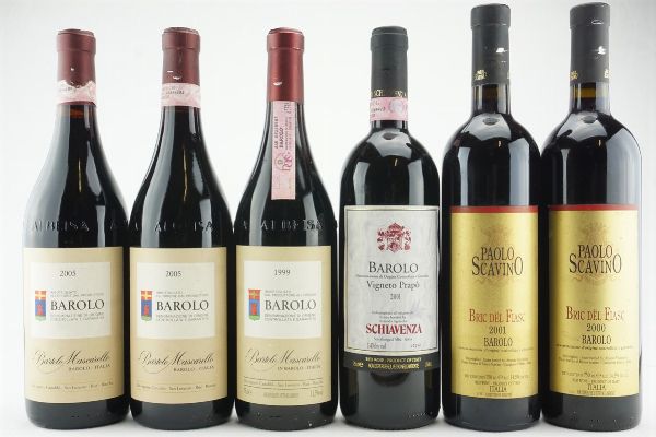 Selezione Barolo  - Asta IL SIGNIFICATO DELLA PASSIONE - Vini Pregiati e da Collezione - Associazione Nazionale - Case d'Asta italiane