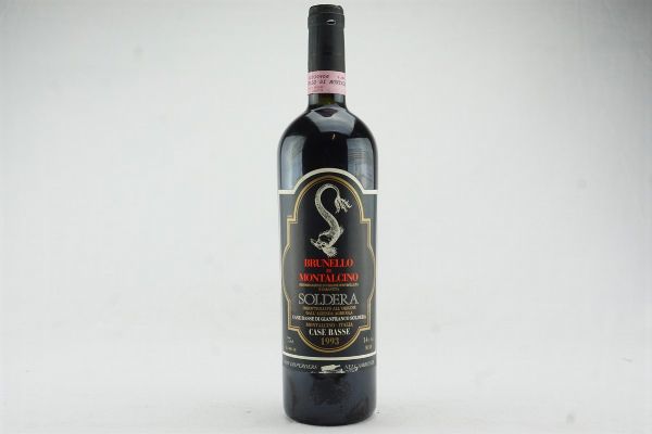 Brunello di Montalcino Case Basse Gianfranco Soldera 1993  - Asta IL SIGNIFICATO DELLA PASSIONE - Vini Pregiati e da Collezione - Associazione Nazionale - Case d'Asta italiane