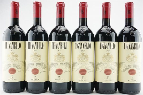 Tignanello Antinori 2017  - Asta IL SIGNIFICATO DELLA PASSIONE - Vini Pregiati e da Collezione - Associazione Nazionale - Case d'Asta italiane