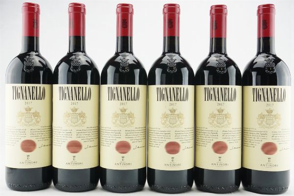 Tignanello Antinori 2017  - Asta IL SIGNIFICATO DELLA PASSIONE - Vini Pregiati e da Collezione - Associazione Nazionale - Case d'Asta italiane