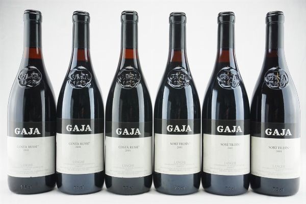 Selezione Gaja 2001  - Asta IL SIGNIFICATO DELLA PASSIONE - Vini Pregiati e da Collezione - Associazione Nazionale - Case d'Asta italiane