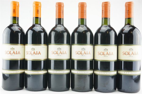 Solaia Antinori  - Asta IL SIGNIFICATO DELLA PASSIONE - Vini Pregiati e da Collezione - Associazione Nazionale - Case d'Asta italiane