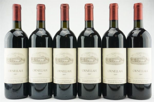 Ornellaia 1992  - Asta IL SIGNIFICATO DELLA PASSIONE - Vini Pregiati e da Collezione - Associazione Nazionale - Case d'Asta italiane