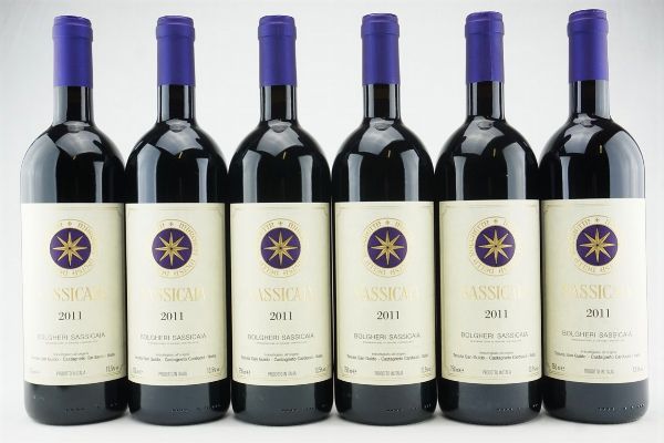 Sassicaia Tenuta San Guido 2011  - Asta IL SIGNIFICATO DELLA PASSIONE - Vini Pregiati e da Collezione - Associazione Nazionale - Case d'Asta italiane