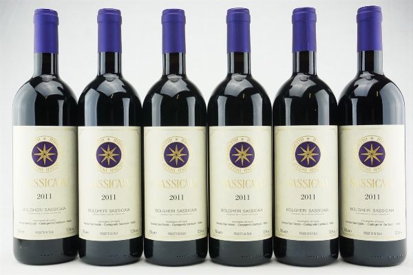 Sassicaia Tenuta San Guido 2011  - Asta IL SIGNIFICATO DELLA PASSIONE - Vini Pregiati e da Collezione - Associazione Nazionale - Case d'Asta italiane