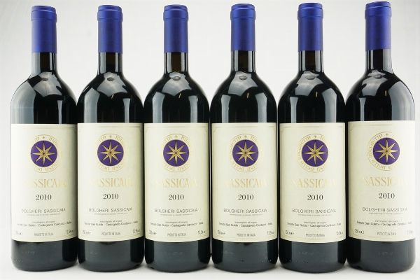 Sassicaia Tenuta San Guido 2010  - Asta IL SIGNIFICATO DELLA PASSIONE - Vini Pregiati e da Collezione - Associazione Nazionale - Case d'Asta italiane