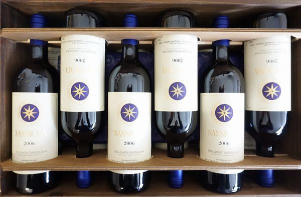 Sassicaia Tenuta San Guido 2006  - Asta IL SIGNIFICATO DELLA PASSIONE - Vini Pregiati e da Collezione - Associazione Nazionale - Case d'Asta italiane