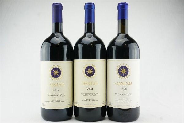 Sassicaia Tenuta San Guido  - Asta IL SIGNIFICATO DELLA PASSIONE - Vini Pregiati e da Collezione - Associazione Nazionale - Case d'Asta italiane