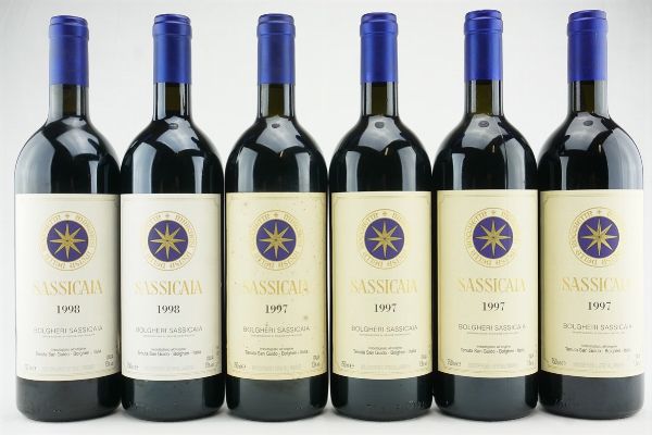 Sassicaia Tenuta San Guido  - Asta IL SIGNIFICATO DELLA PASSIONE - Vini Pregiati e da Collezione - Associazione Nazionale - Case d'Asta italiane