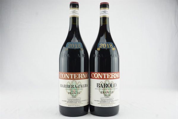 Selezione Cascina Francia Giacomo Conterno 2018  - Asta IL SIGNIFICATO DELLA PASSIONE - Vini Pregiati e da Collezione - Associazione Nazionale - Case d'Asta italiane